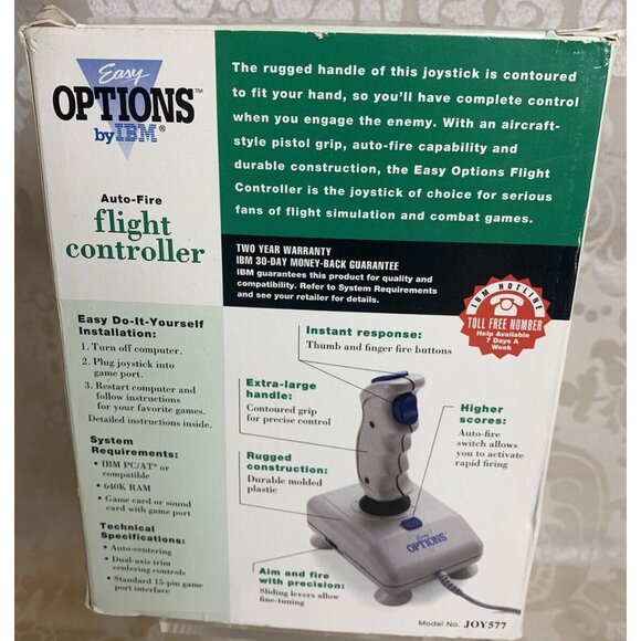 Easy Options By IBM Auto-Fire Flight Controller JOY577 - Picture 4 of 5